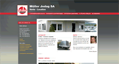 Desktop Screenshot of muller-jodag.com