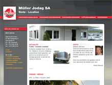 Tablet Screenshot of muller-jodag.com